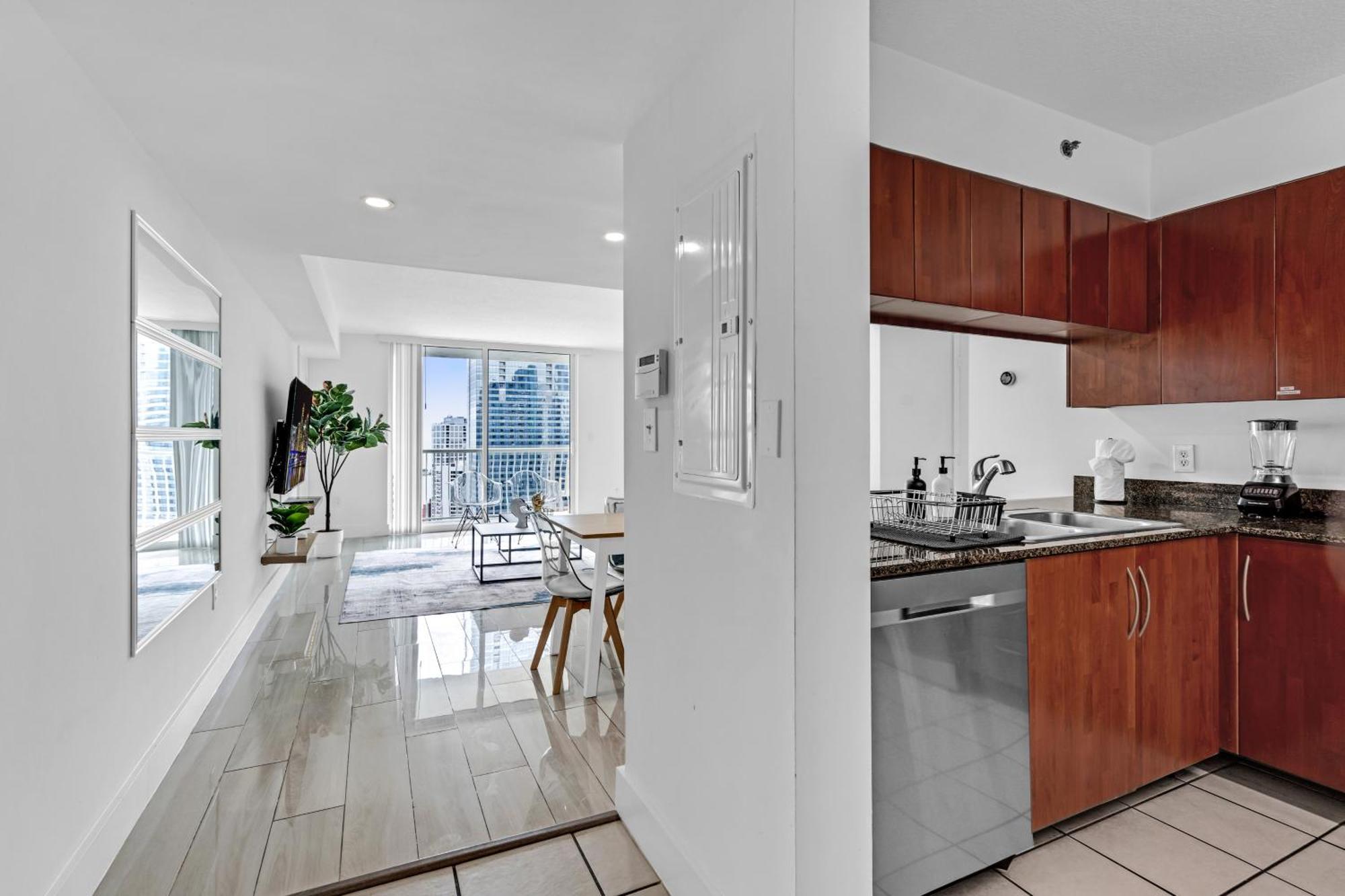 Lux 2B/2B Brickell - Free Parking Daire Miami Dış mekan fotoğraf