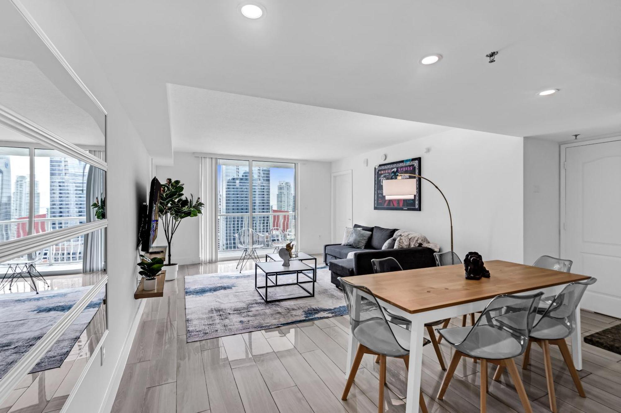 Lux 2B/2B Brickell - Free Parking Daire Miami Dış mekan fotoğraf